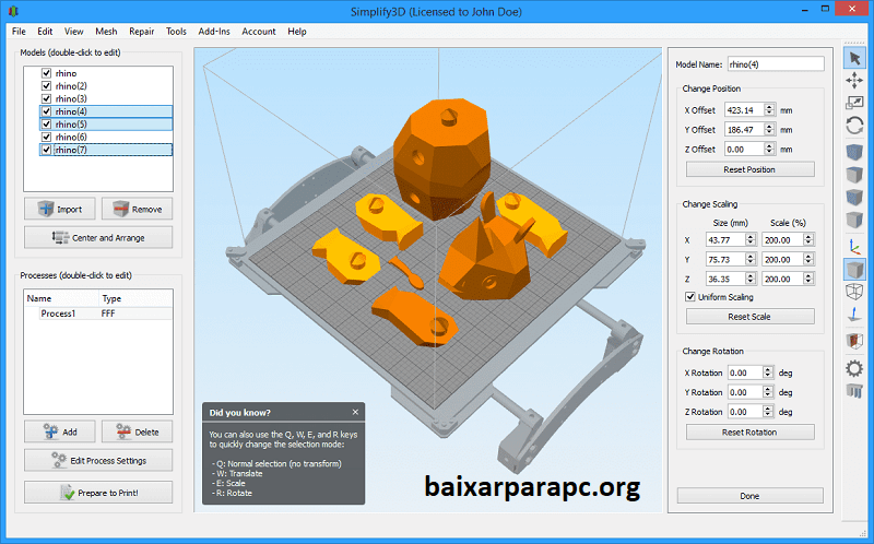 Simplify3D 5.0 Crackeado